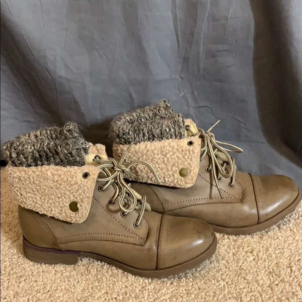 Brown boots